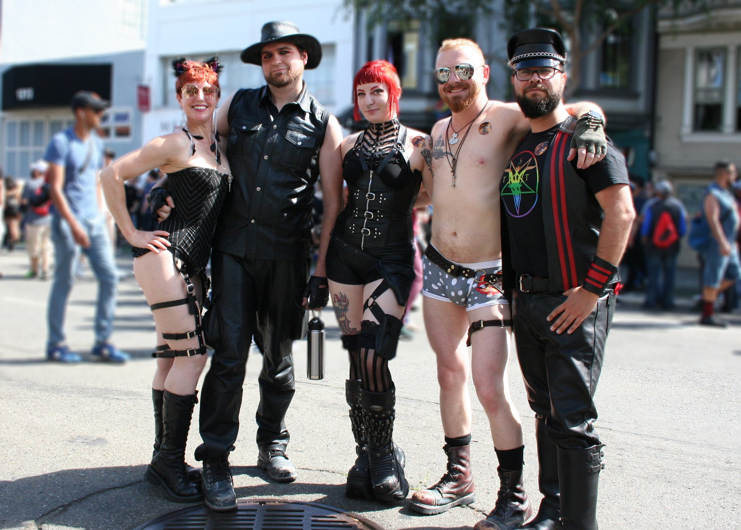 Friends at Folsom Street Fair