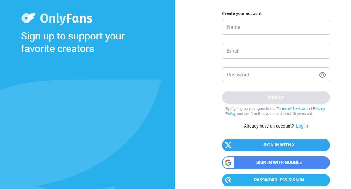 How to Start an OnlyFans Account (Sign-Up Process)