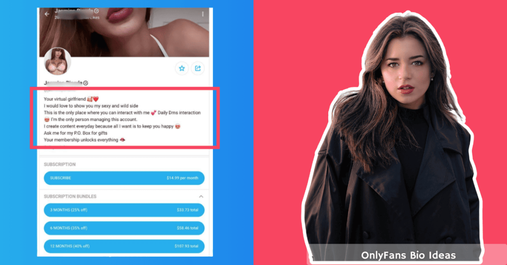 OnlyFans Bio Ideas