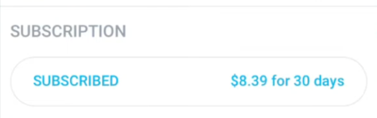 Select “Subscriptions” Select “Subscriptions”