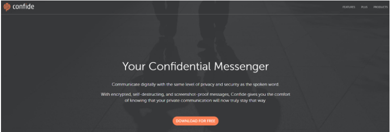 Confide app