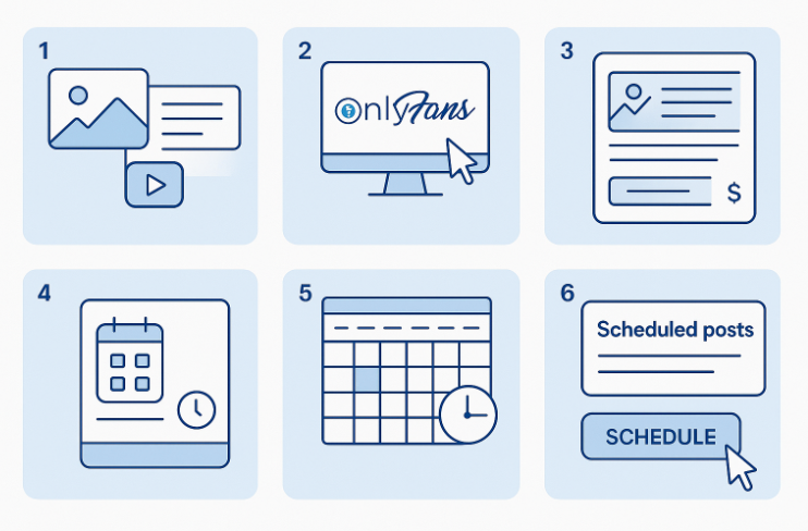 Guide To Schedule Posts On OnlyFans Guide To Schedule Posts On OnlyFans