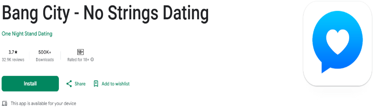 Bang City - No Strings Dating Bang City - No Strings Dating