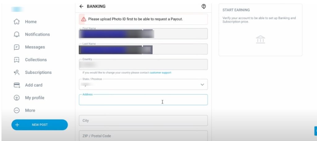Fill out all the details