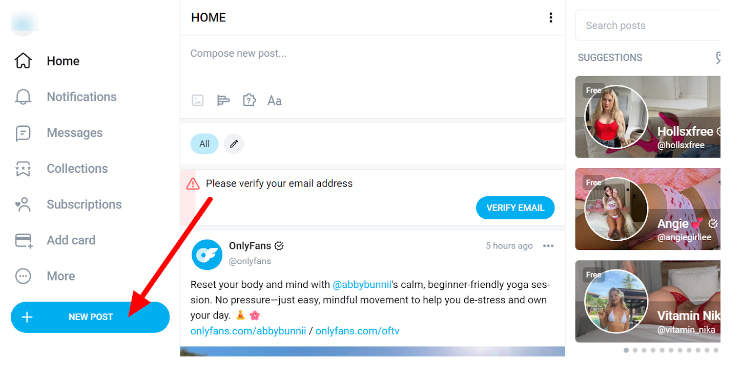 Upload and Schedule Content on OnlyFans