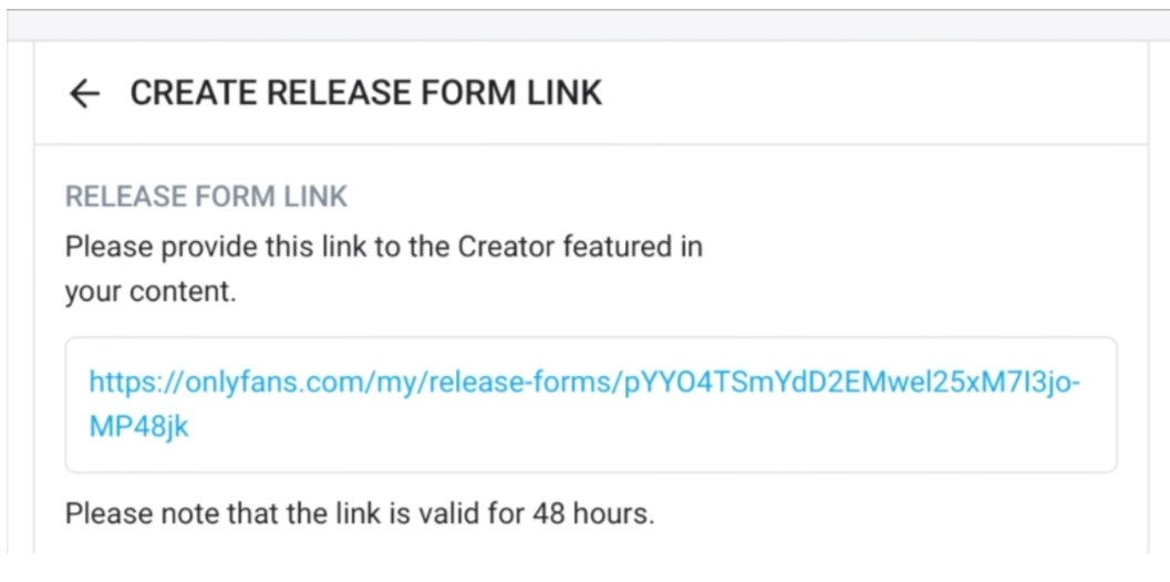 What Is an OnlyFans Release Form? Definition & Types
