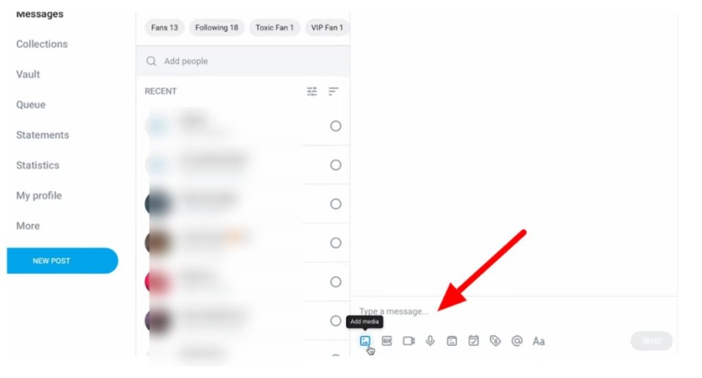upload content upload content