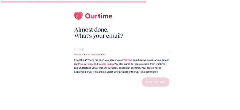 Create your account